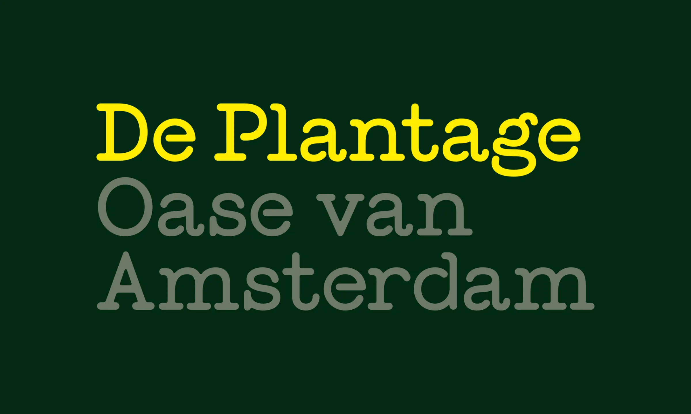 De Plantage, projectbeeld 2