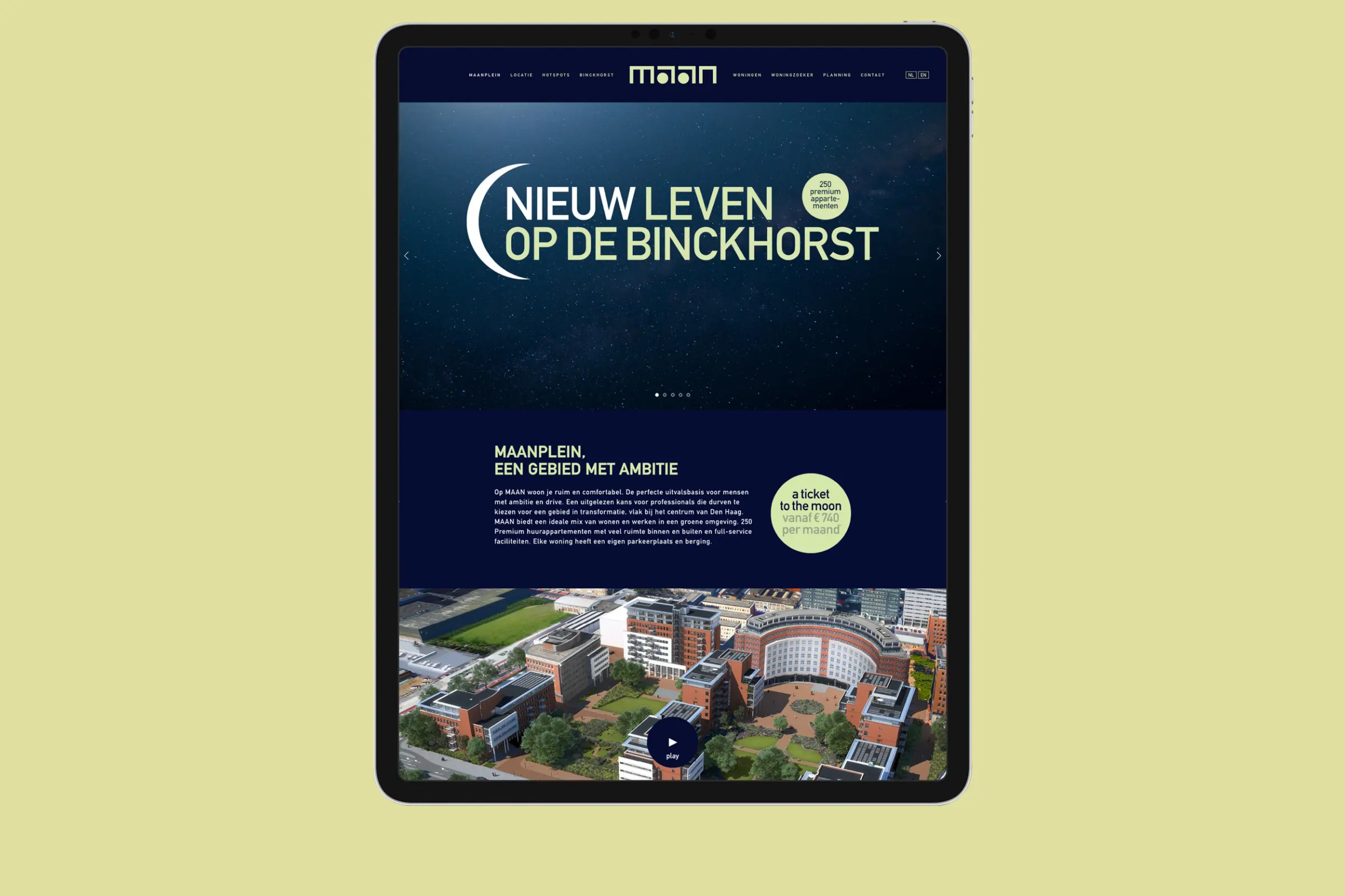 Maan Den Haag, projectbeeld 3